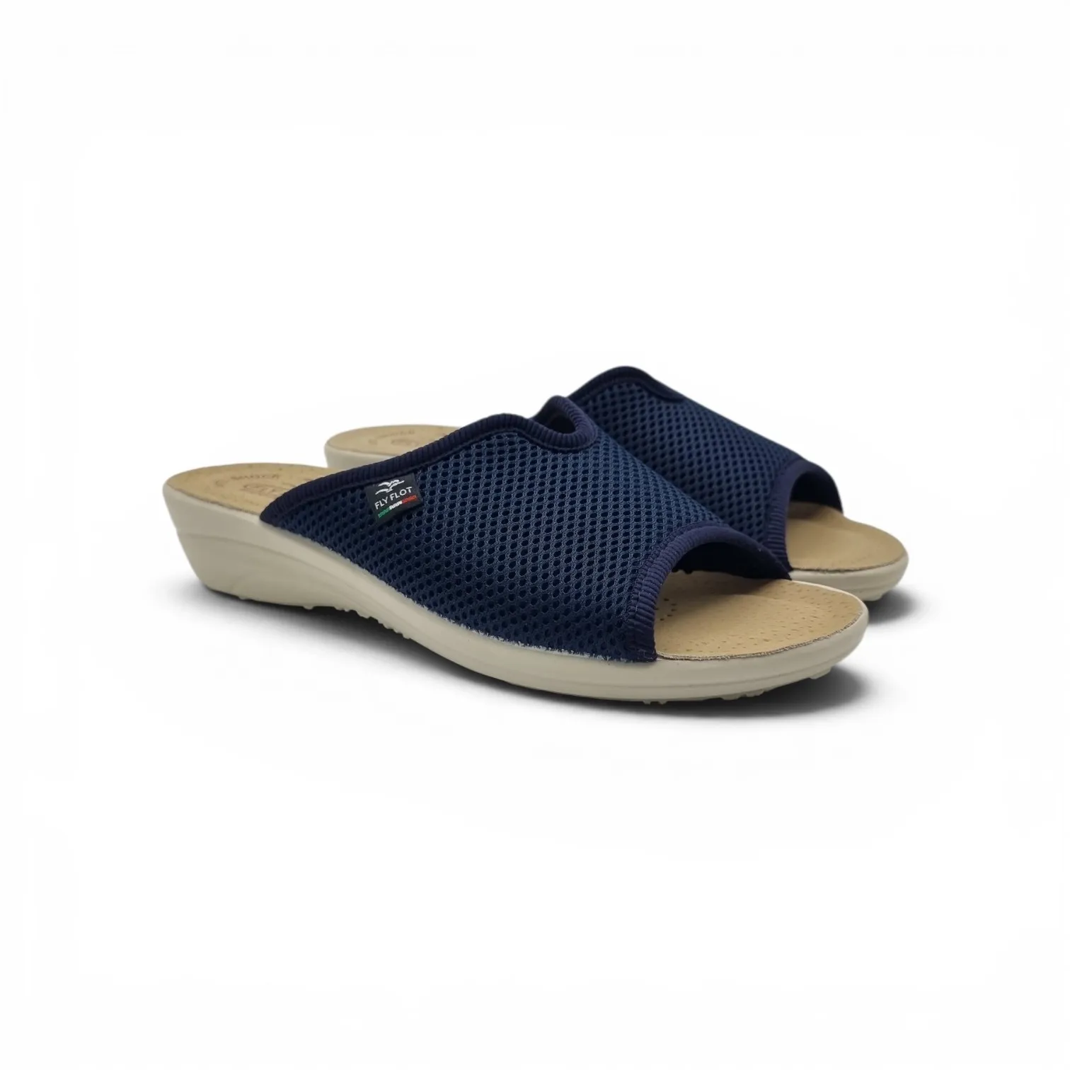 Fly Flot T4429FE ciabatte anatomiche in rete elastica punta aperta - immagine 7