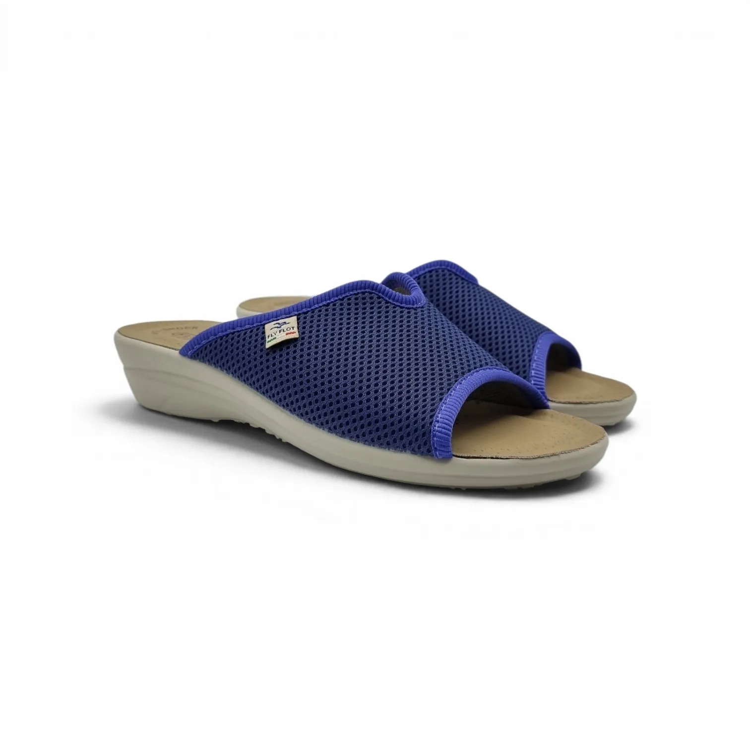 Fly Flot T4429FE ciabatte anatomiche in rete elastica punta aperta - immagine 8