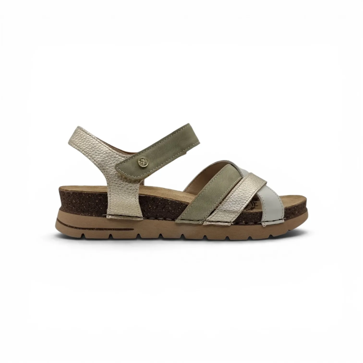 Walk in the city 50720 sandali in vera pelle con liste incrociate - immagine 4