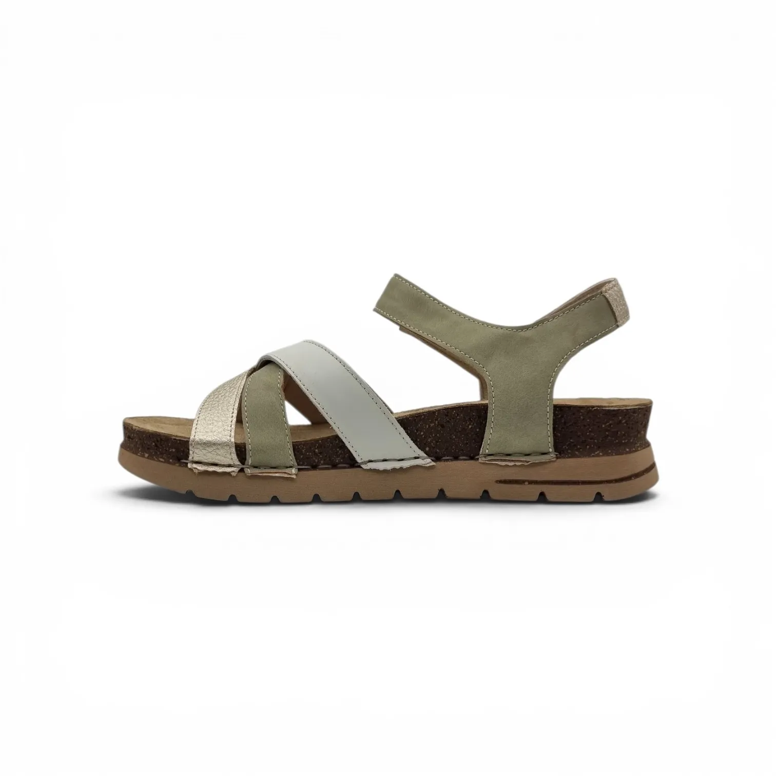 Walk in the city 50720 sandali in vera pelle con liste incrociate - immagine 6