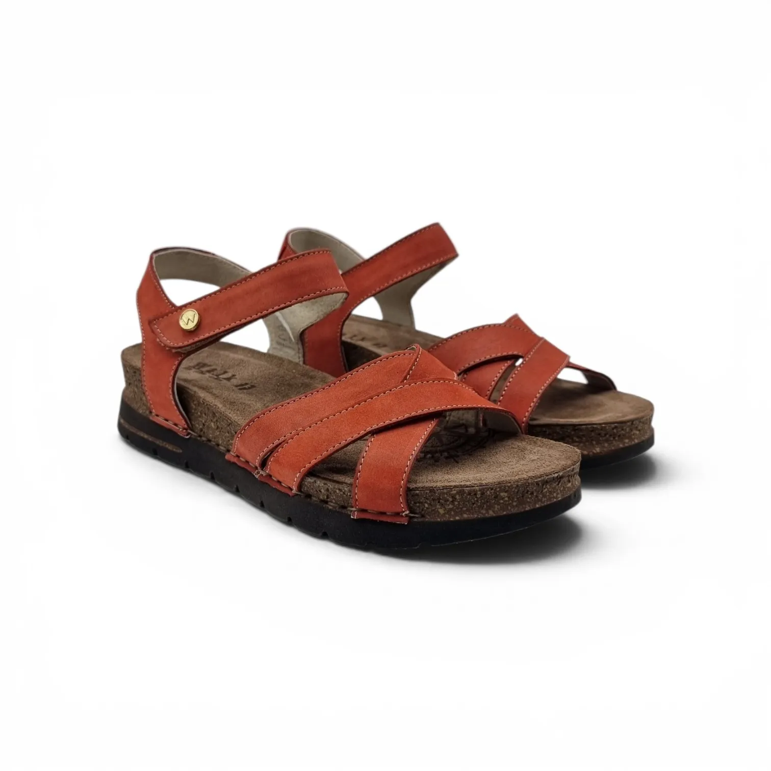 Walk in the city 50720 sandali in vera pelle con liste incrociate - immagine 7