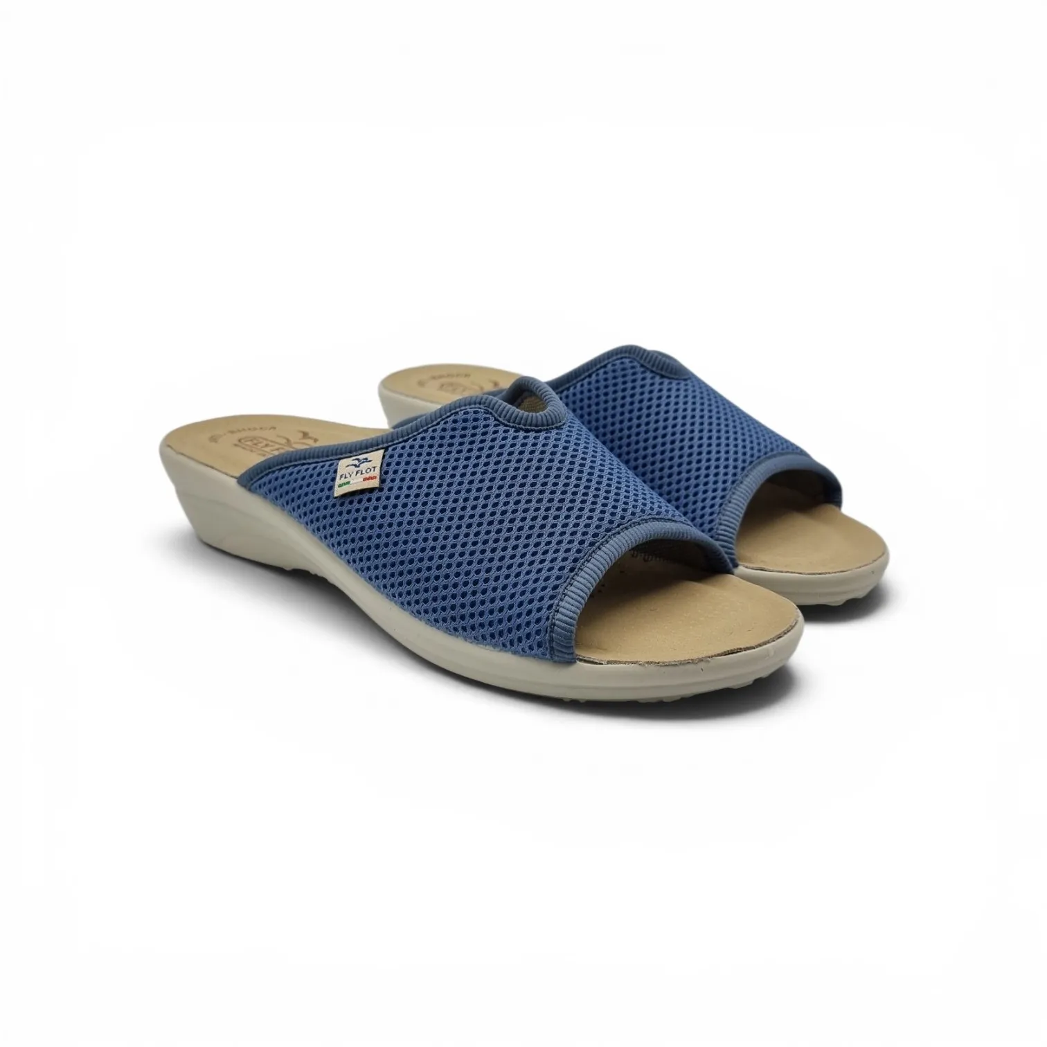 Fly Flot T4429FE ciabatte anatomiche in rete elastica punta aperta - immagine 10