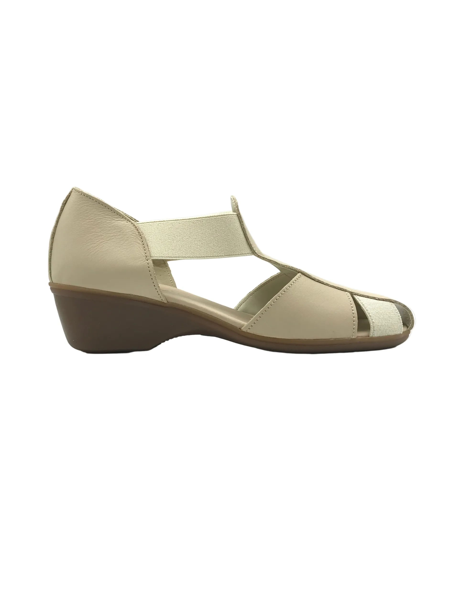 Sandalo donna Made in Italy 8050 beige - immagine 2