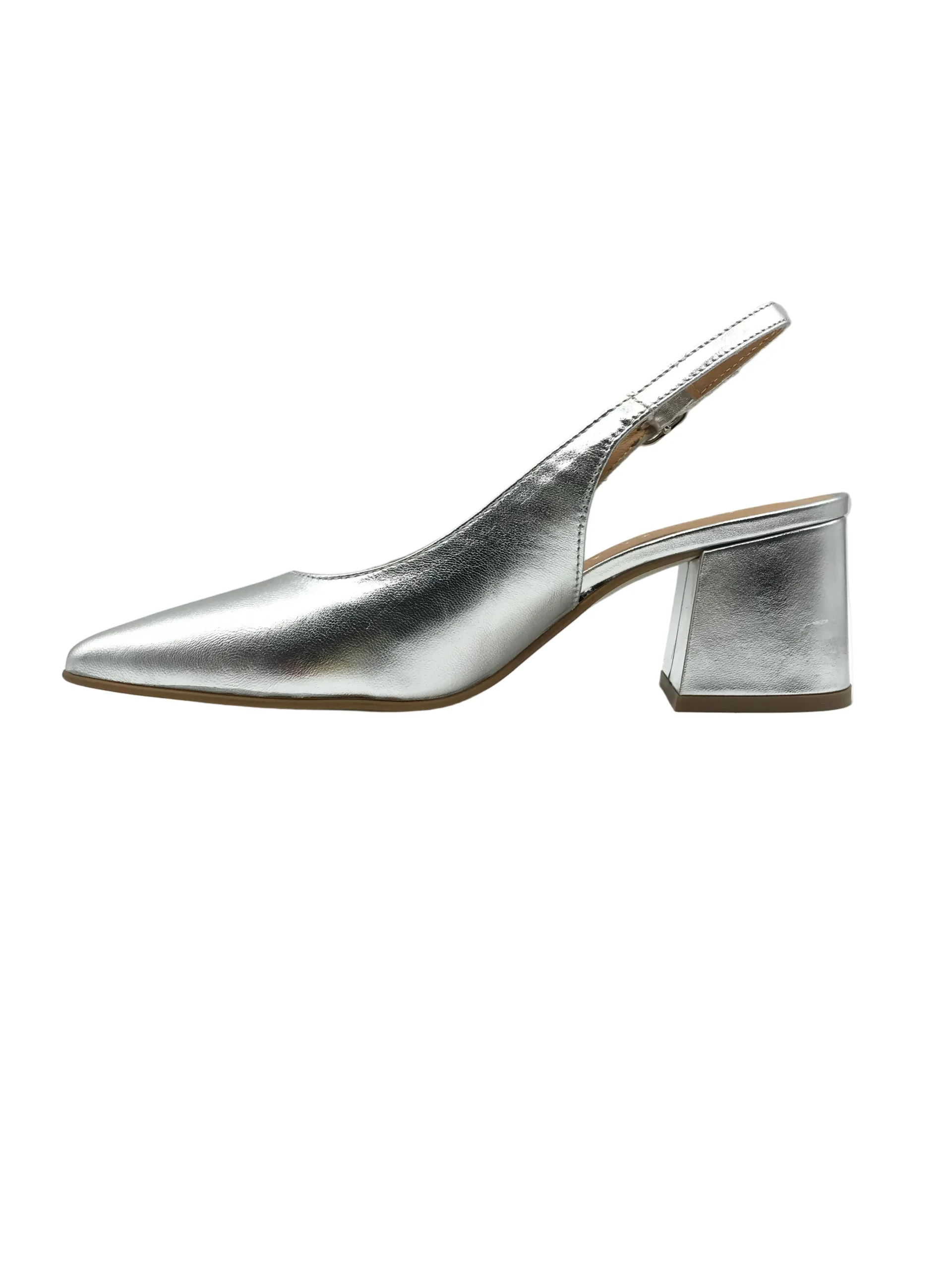 Slingback donna Debutto Donna ADA07 argento - immagine 3