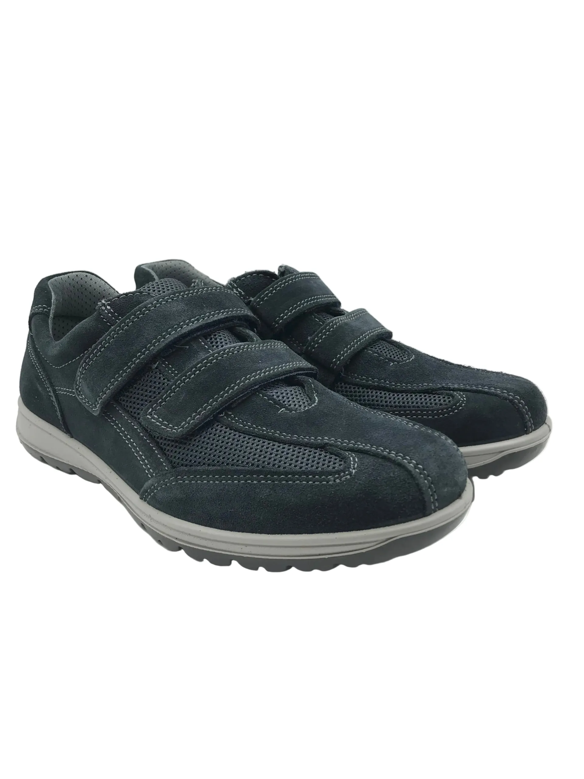 Sneaker velcri uomo Imac 351011 blu - immagine 4