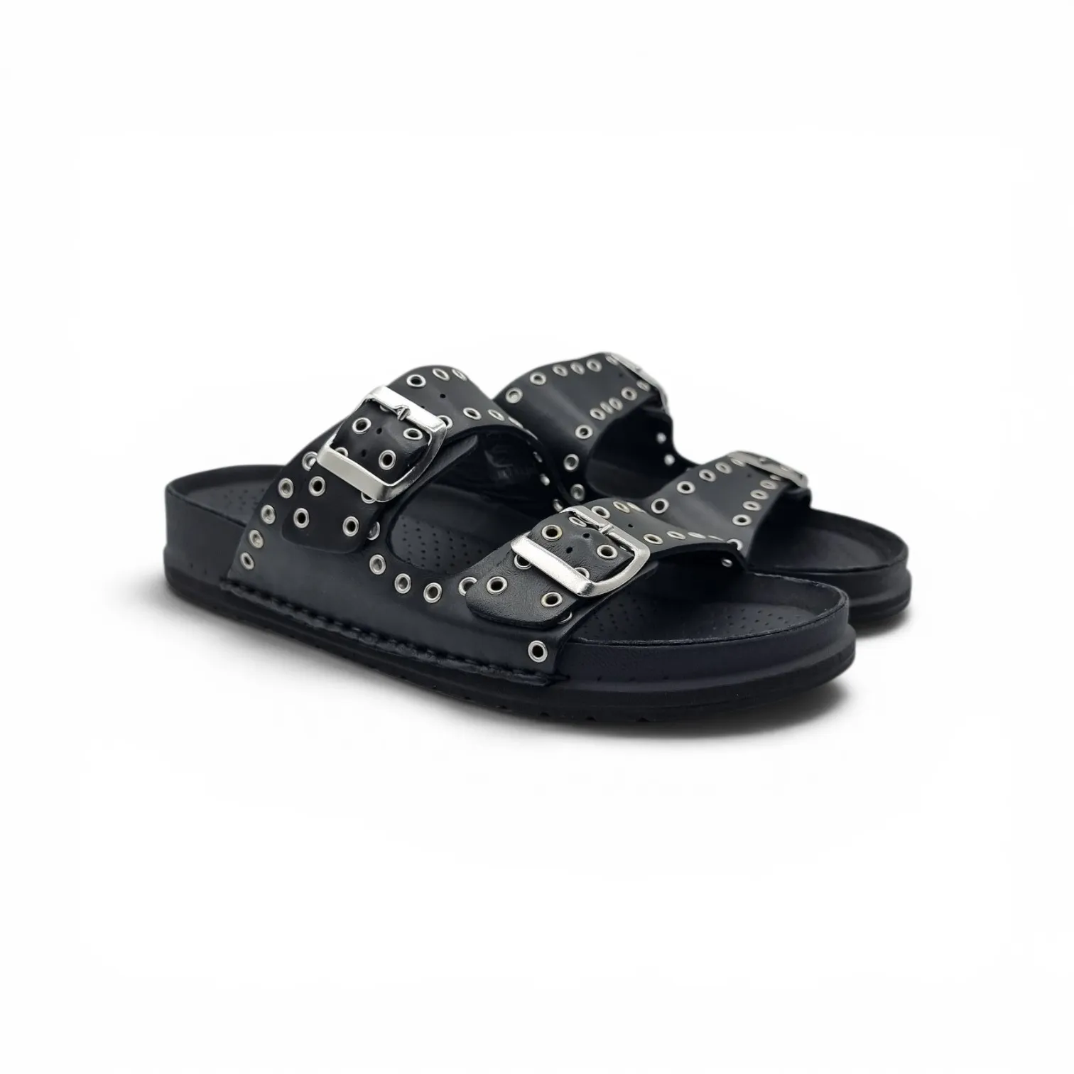 Walk in the city 47811 ciabatte borchiate in vera pelle PIUMAflex - immagine 7