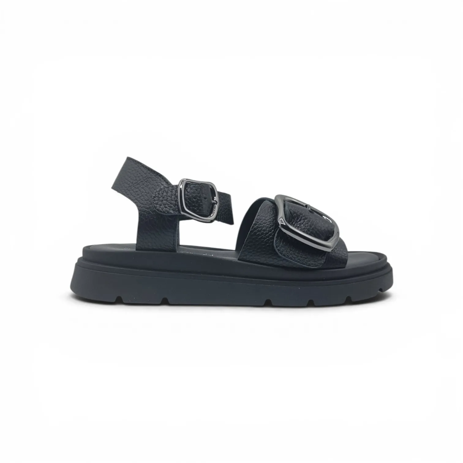 Borgo Giannotti NP238 sandali chunky in vera pelle martellata - immagine 3